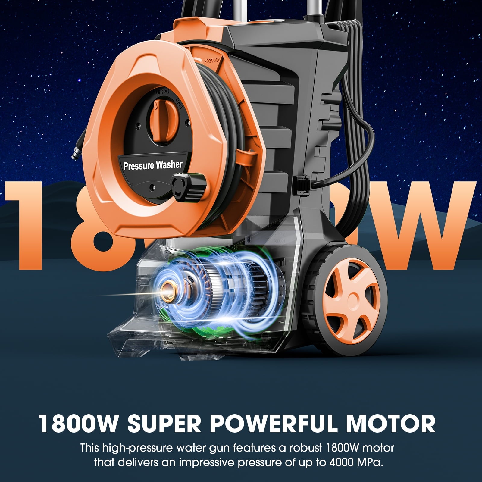 110V Heavy Duty 30% Faster Cleaning
