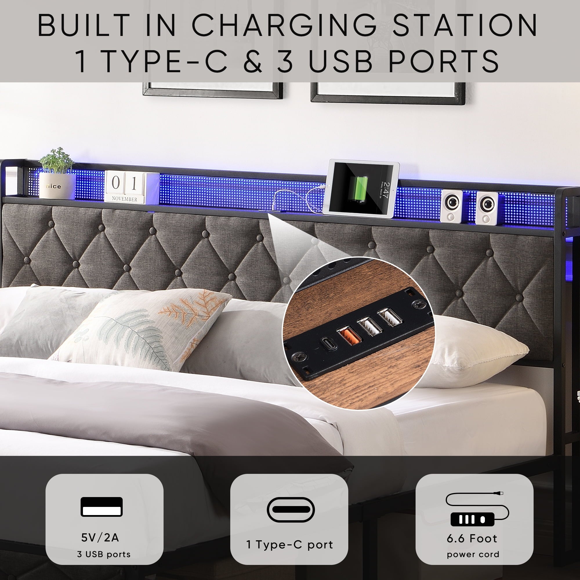 Easy Assembly, Dark Gray