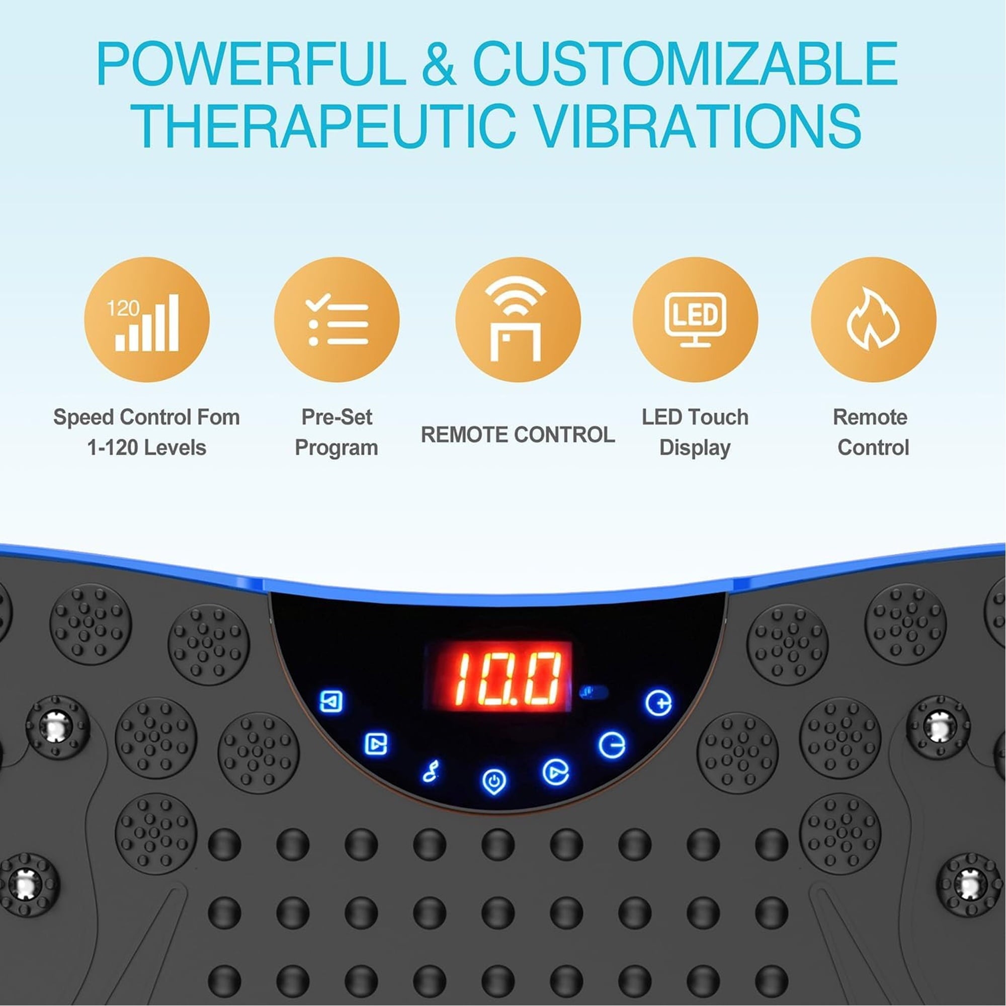 Furnibear Vibration Plate Exercise Machine Whole Body Workout Machine for Weight Loss Shaping Toning Wellness Home Gyms Workout for Women Men