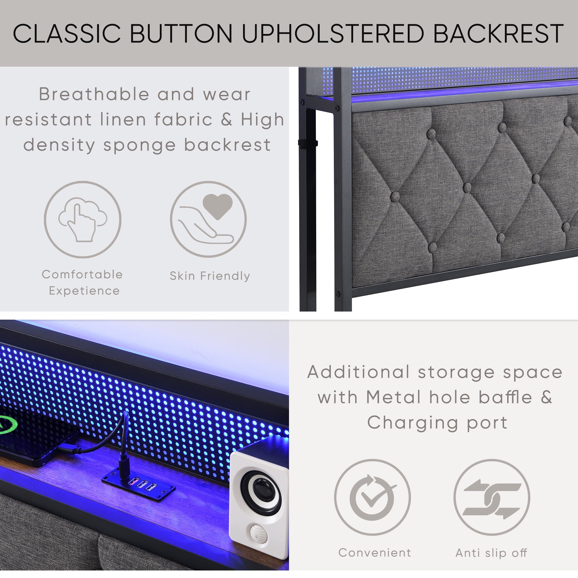 Easy Assembly, Dark Gray