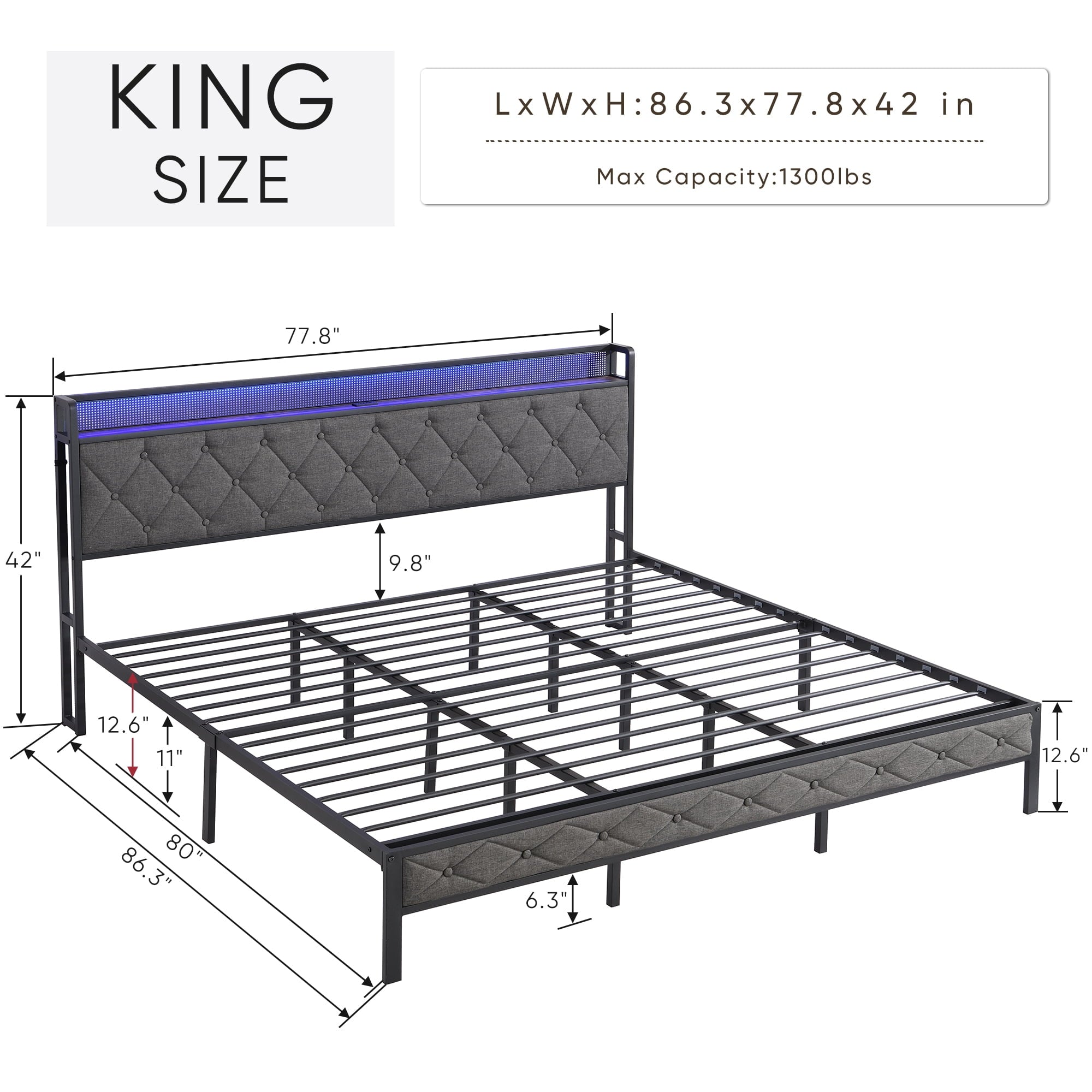 Easy Assembly, Dark Gray