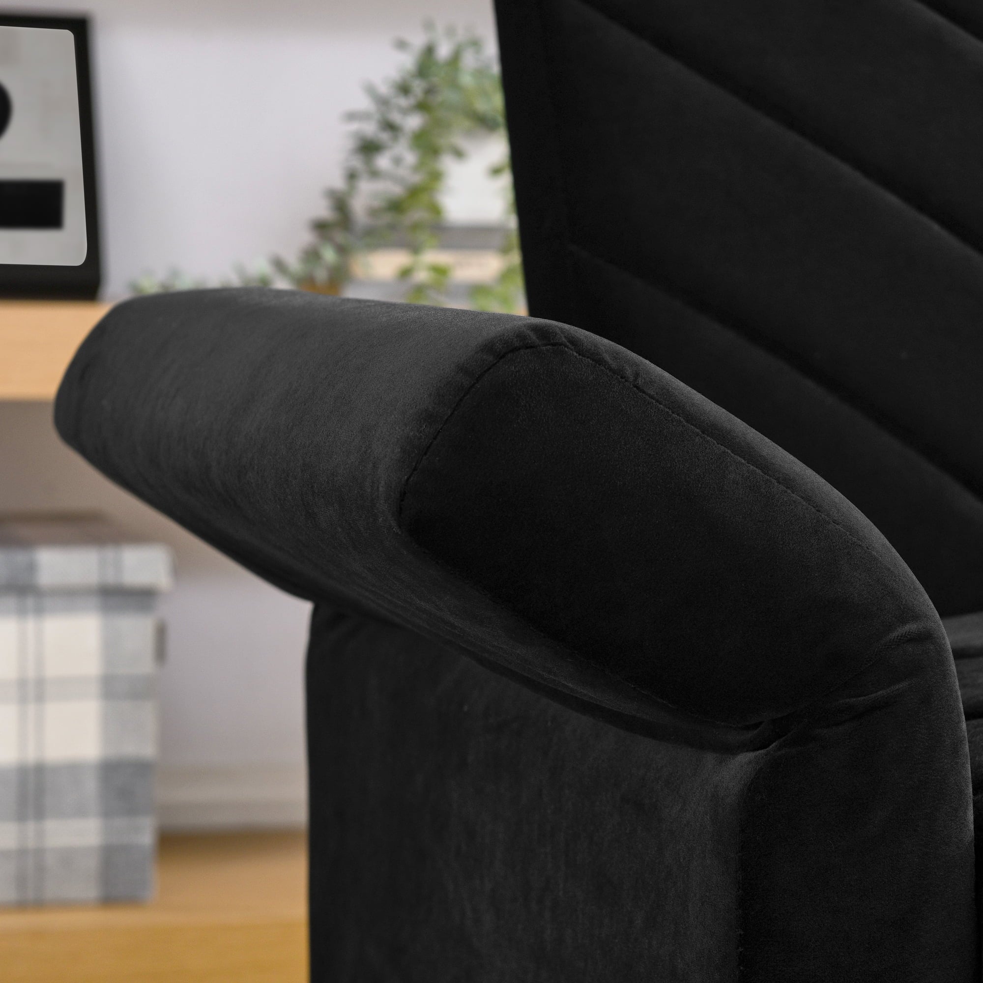 Furnibear 87in Futon Sofa Bed, Velvet Fabric Comfy Futon Couch Bed, Convertible Sleeper Sofa with Adjustable Backrestand Armrests, Modern Loveseat Sleeper for Living Room, Bedroom