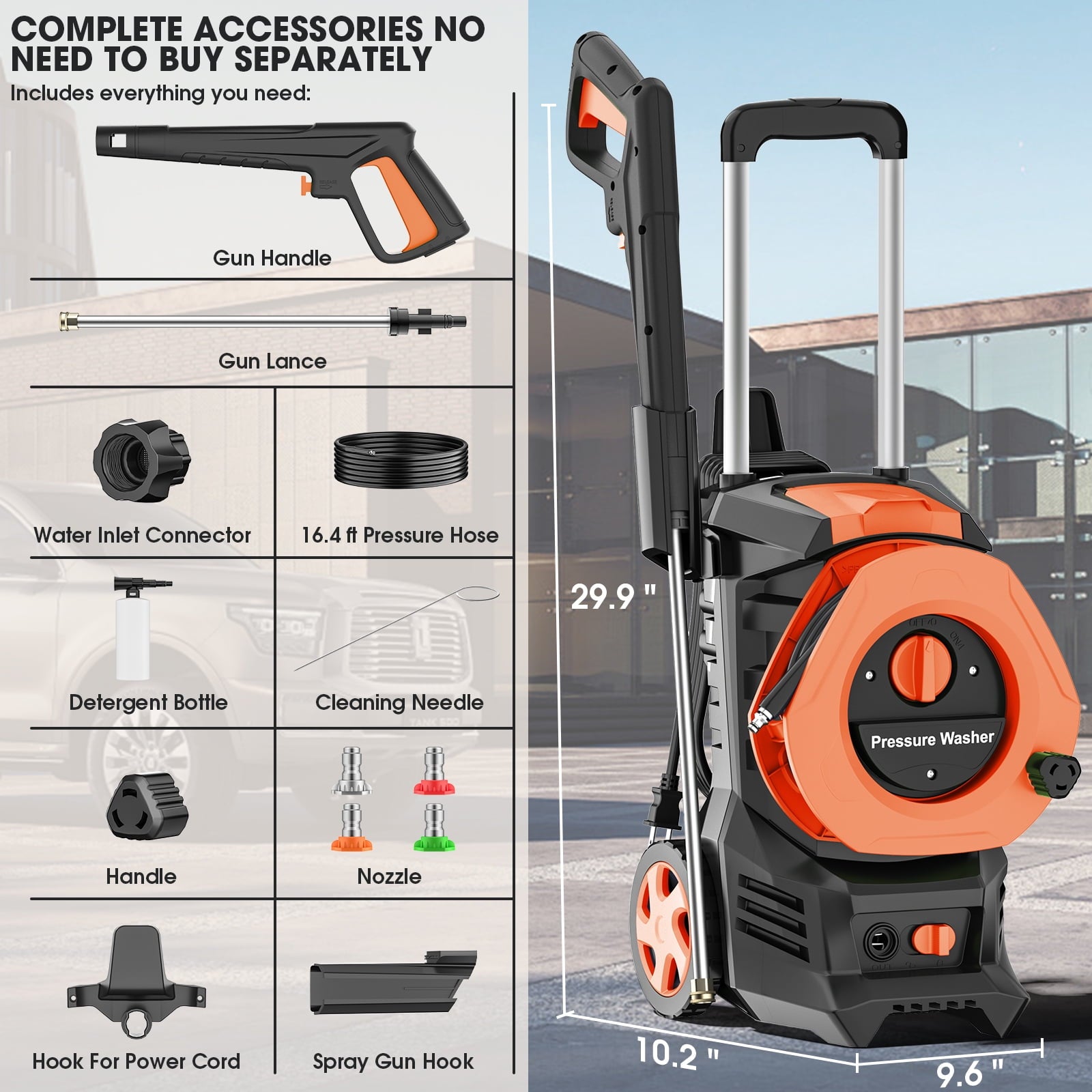 110V Heavy Duty 30% Faster Cleaning
