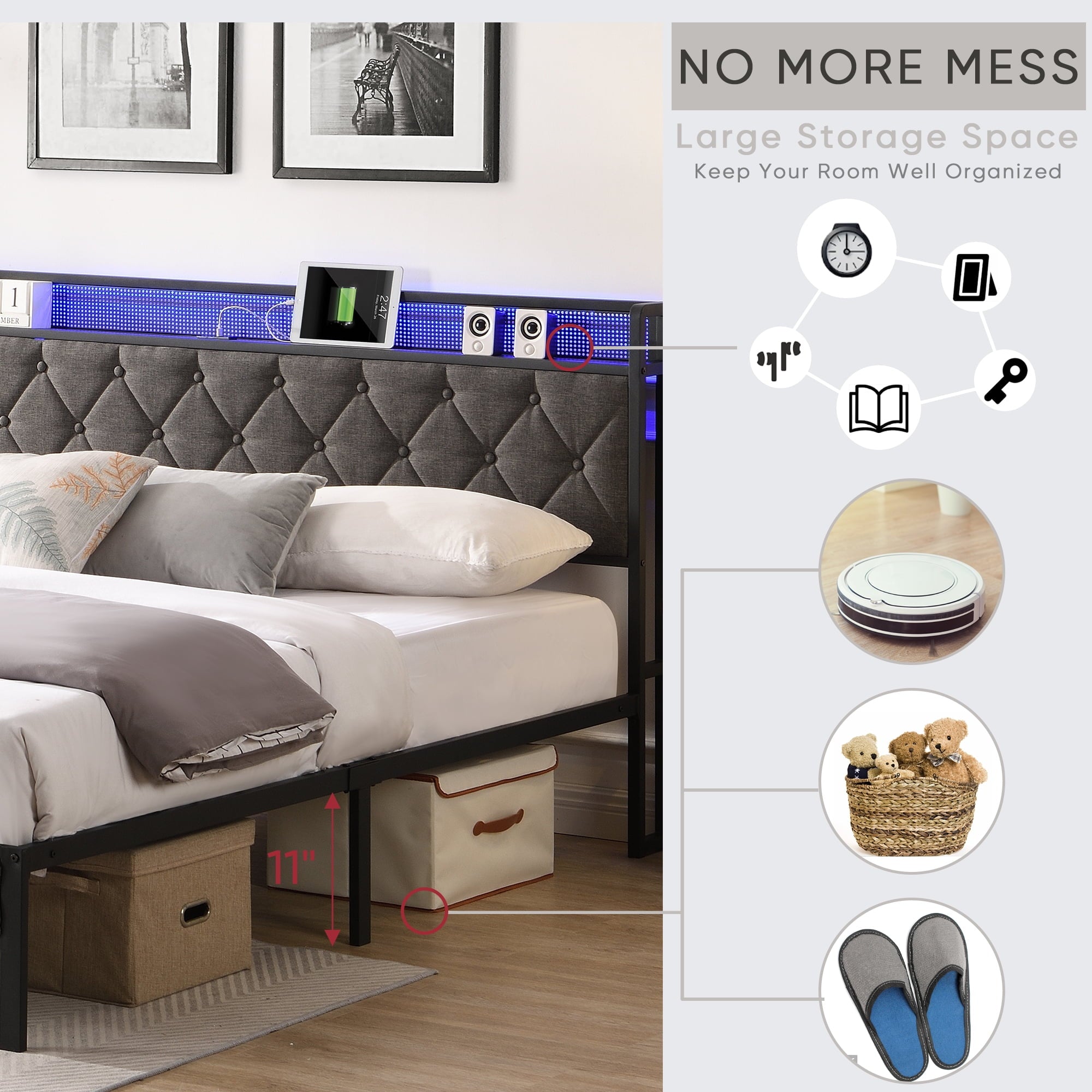 Easy Assembly, Dark Gray
