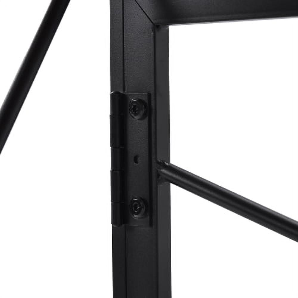 Furnibear Folding Computer Desk, MDF Folding Table for Home Office, Bronze