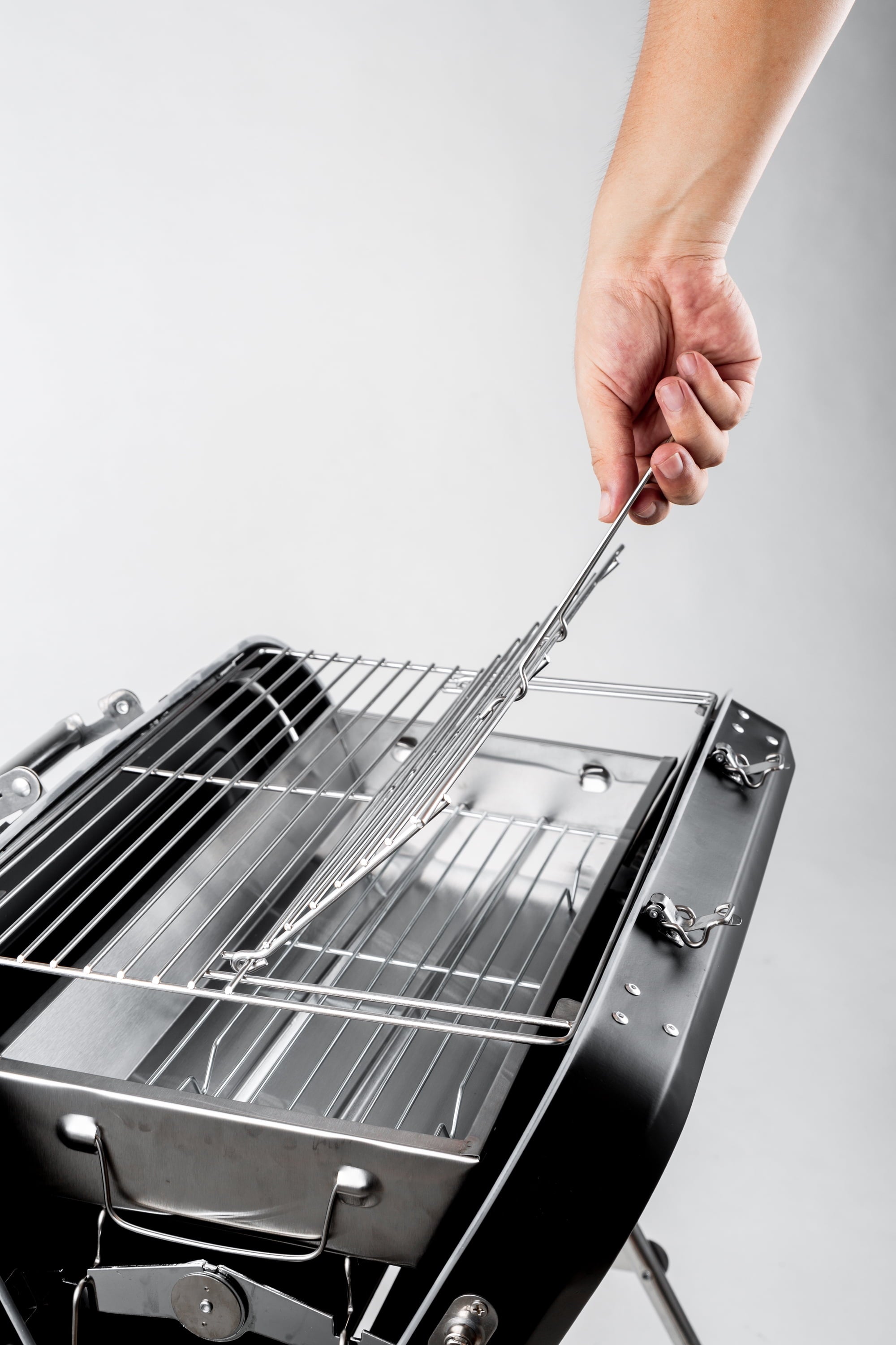 Furnibear Charcoal Grill Collapsible and portable Handle design BBQ grill for Outdoor BBQ
