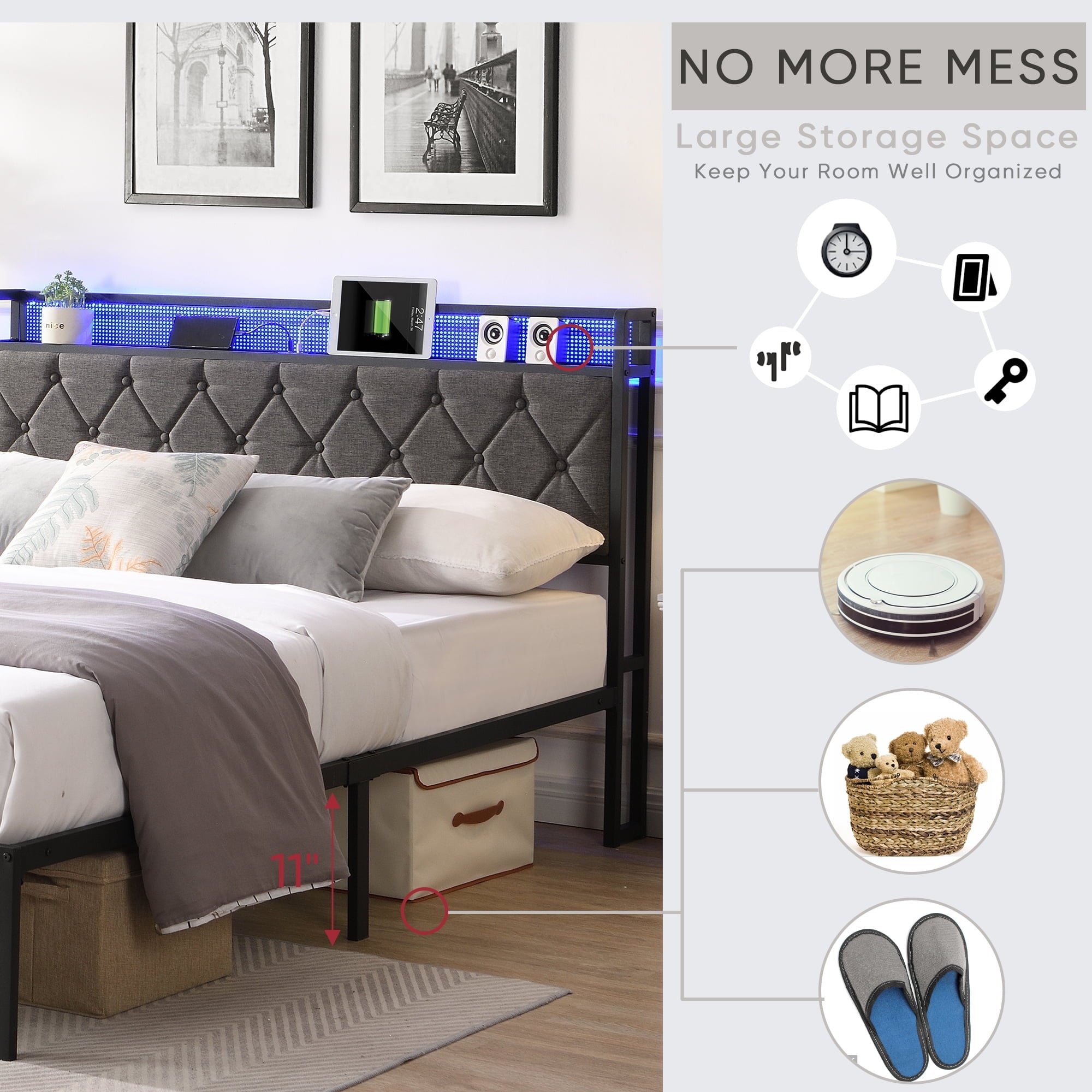 Easy Assembly, Dark Gray
