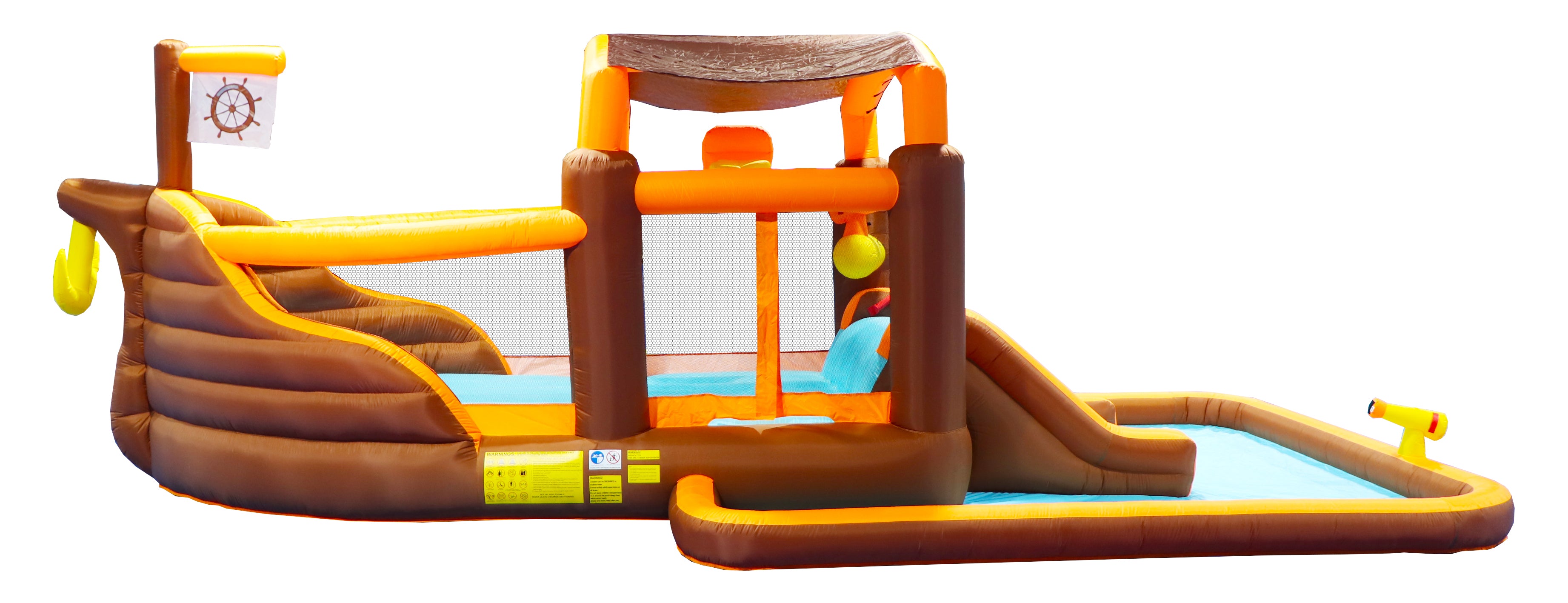 Inflatable Big Bounce House Playground Backyard Slide Water Park Bouncer