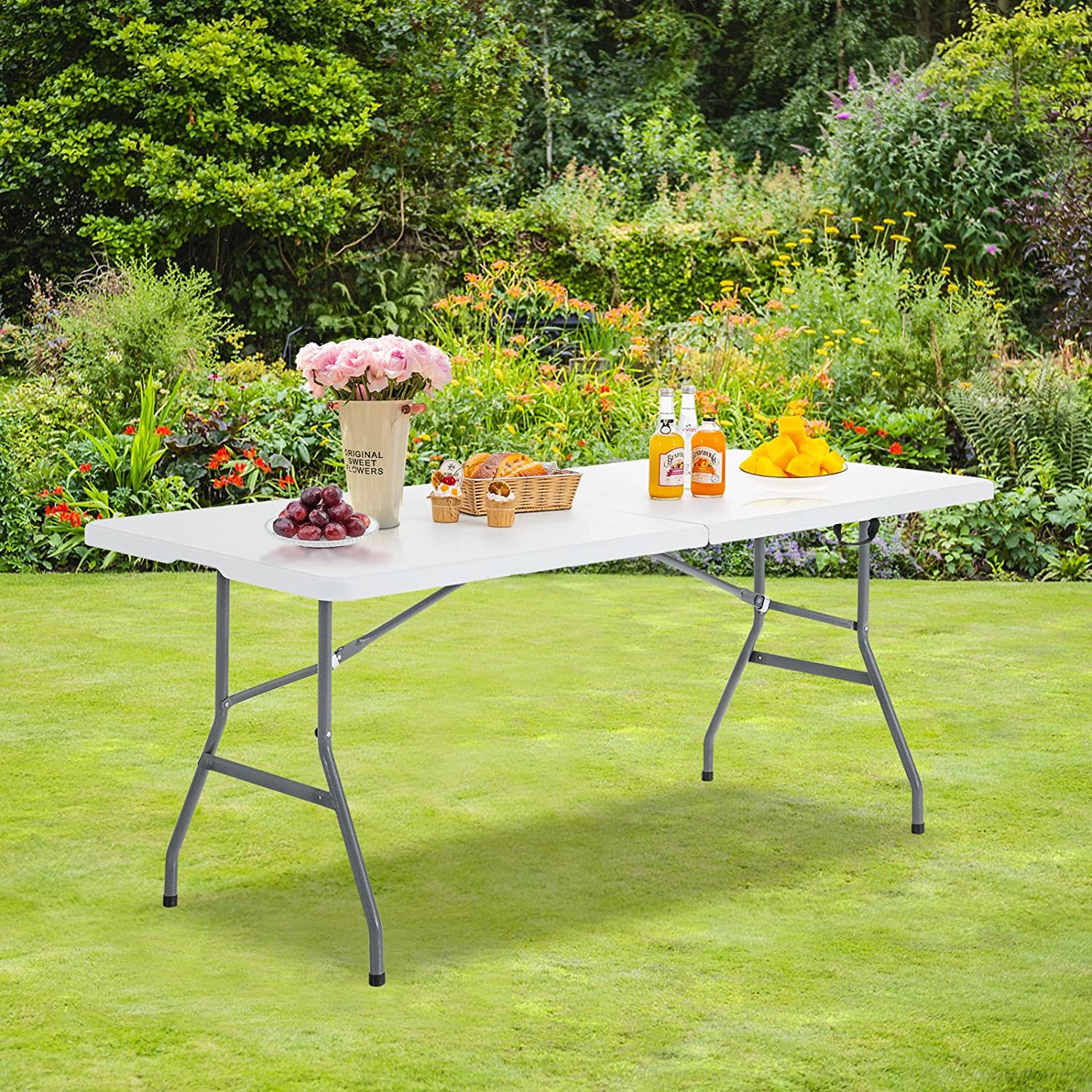Portable Folding Table 6-Foot X 30 inch