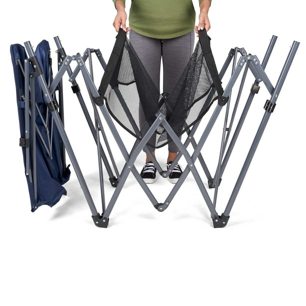 Hammock with Canopy, (Without Canopy), Blue