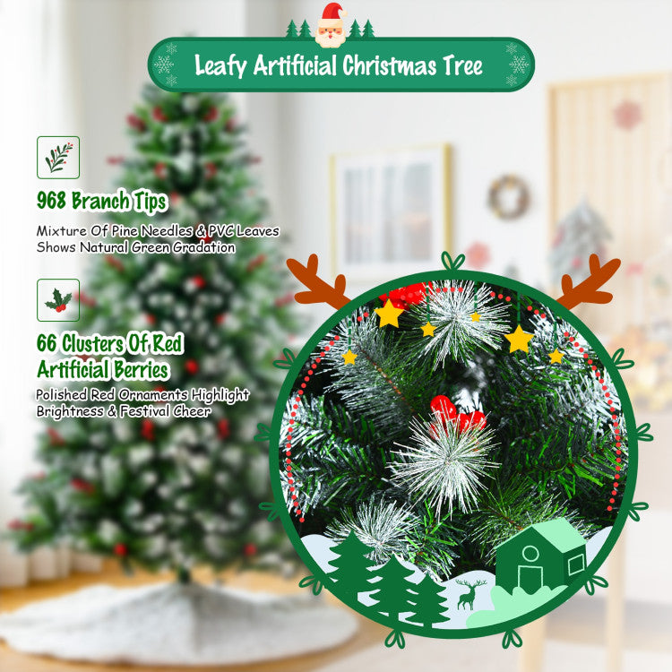 Artificial PVC Christmas Tree with Branch Tips