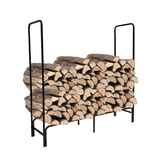 Firewood storage rack with cover with water-proof cover Log Rack