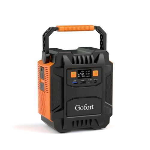 200W Portable Power Station Power Bank Solar Generator AC 200W /DC 120W l/Type-C 18W/QC3.0/5W LED For Camping, Back up Power, CPAP Battery