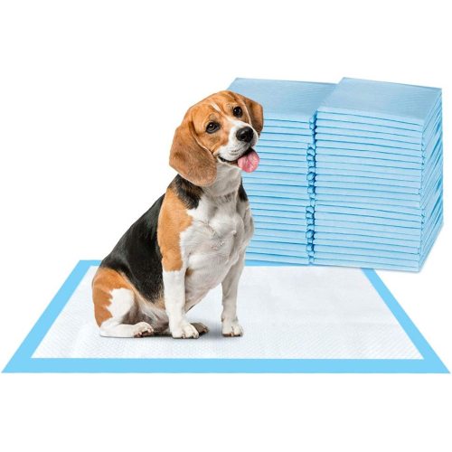 ScratchMe Super-Absorbent Waterproof Dog and Puppy Pet Training Pad, Housebreaking Pet Pad, 40-Count Medium-Size