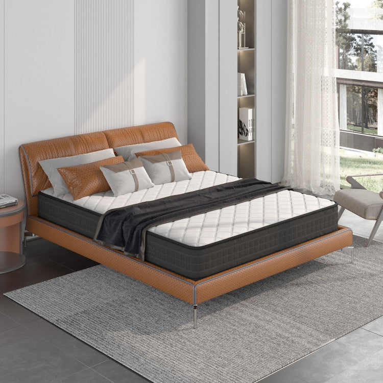 12 Inch Breathable Memory Foam Bed Mattress Medium Firm
