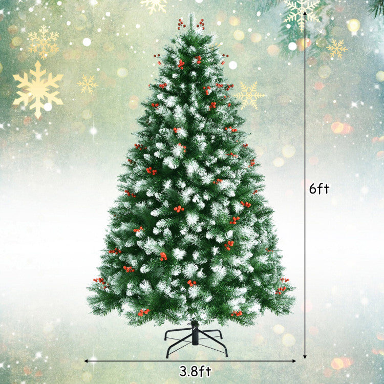 Artificial PVC Christmas Tree with Branch Tips