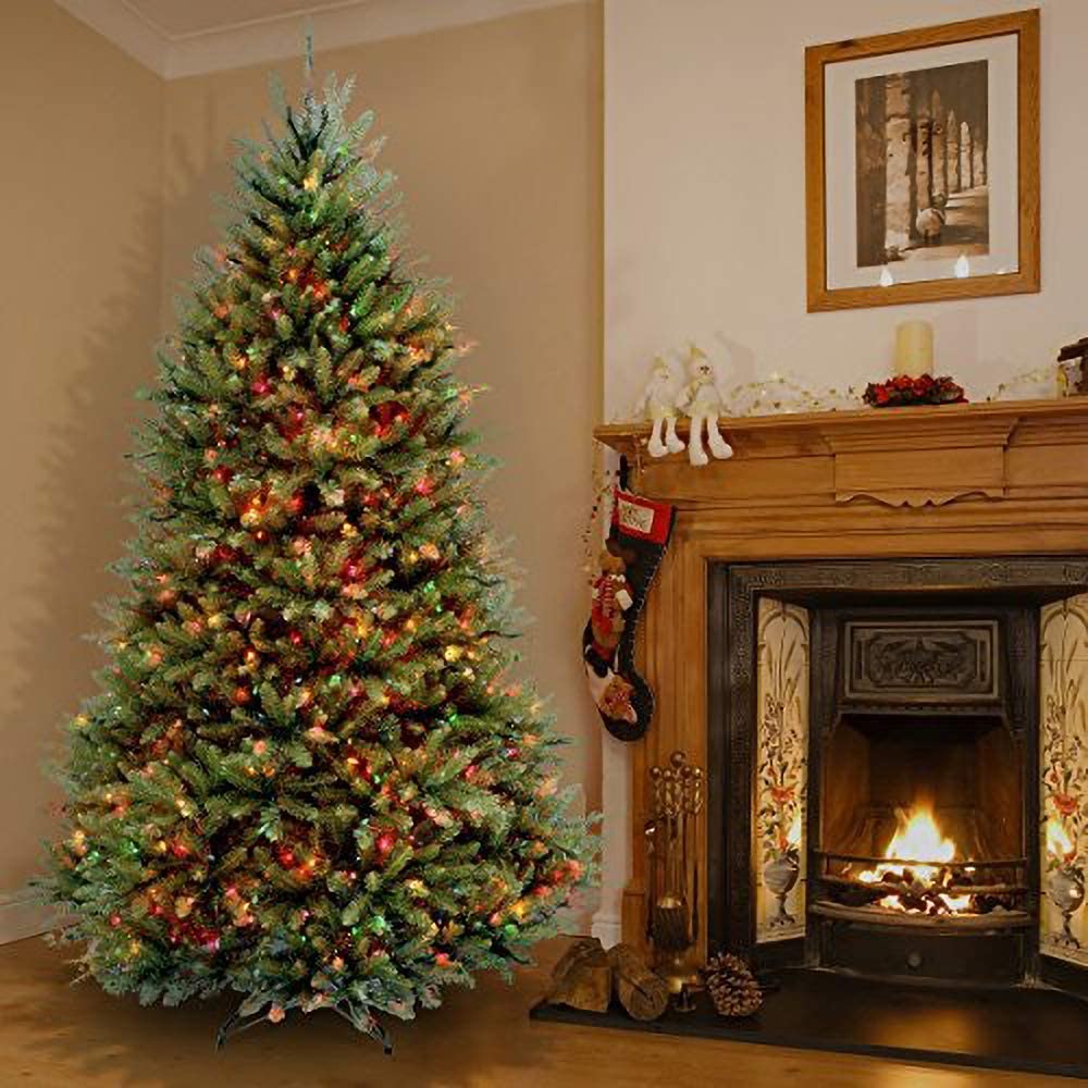Tree Company Pre-Lit Artificial Full Christmas Tree