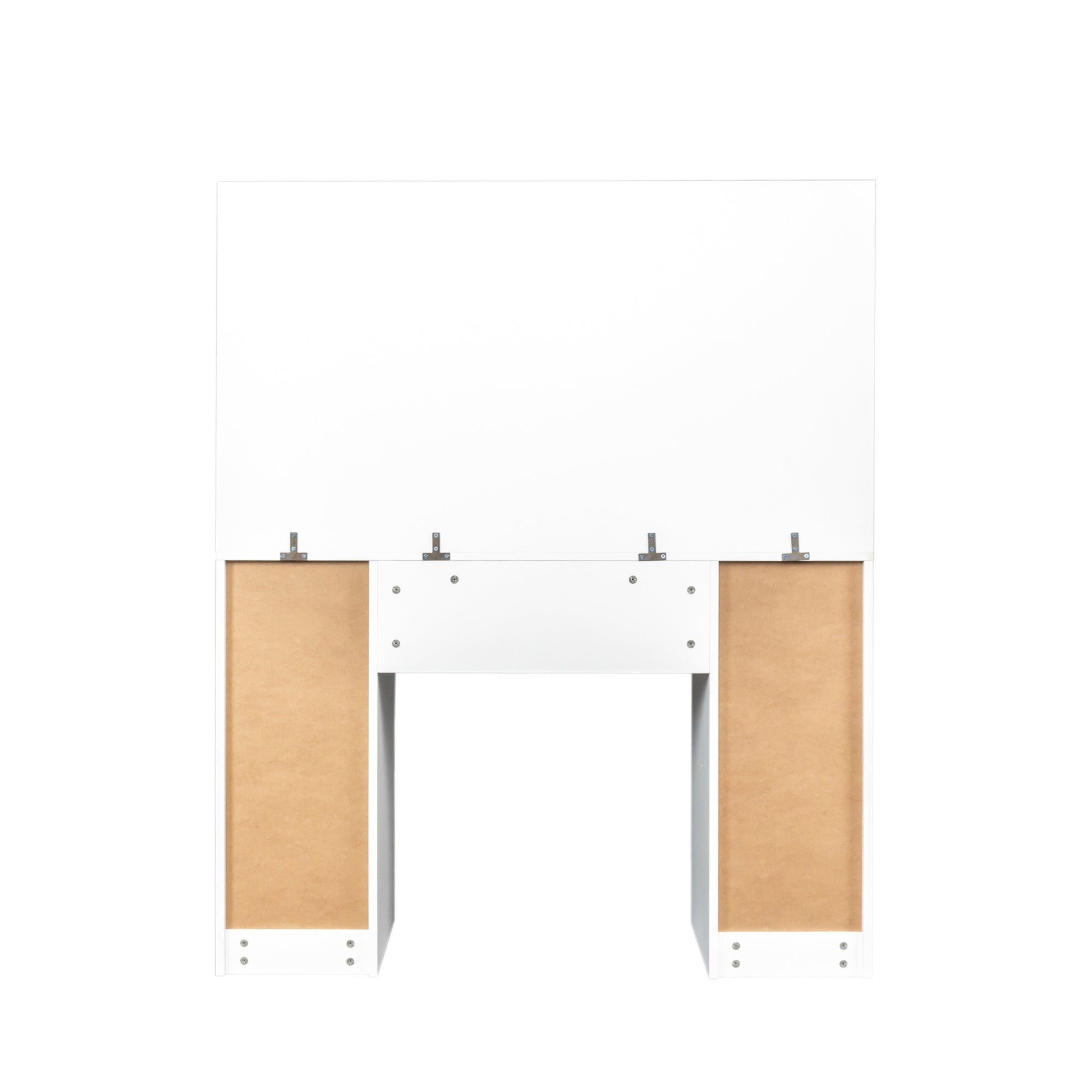Modern Vanity Desk, White Finish, for Bedroom and Dressing Room