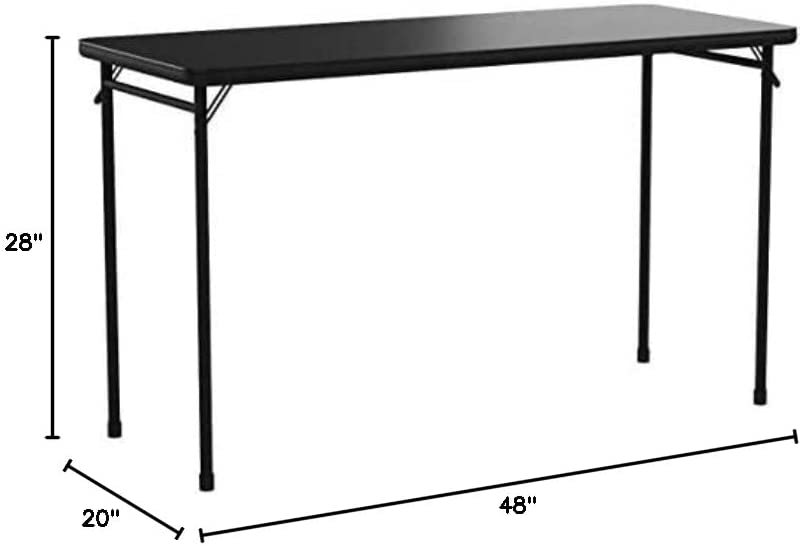 Top Folding Table, Black