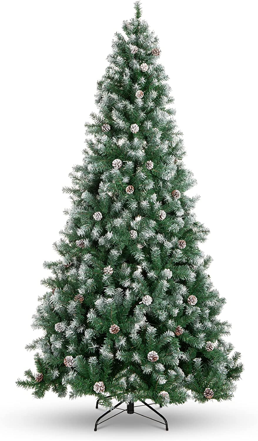 6ft Pre-Decorated Holiday Christmas Tree for Home