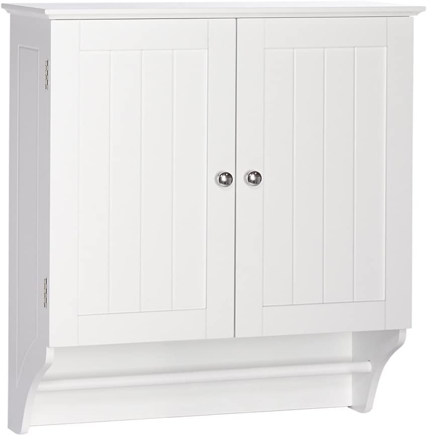 Ashland Two-Door, White Wall Cabinet