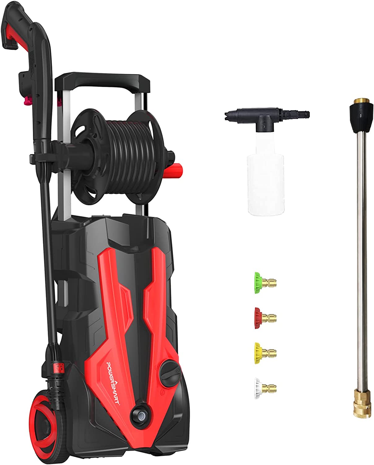 Pressure Washer, 2.5GPM Electric Power Washer,1800W High Pressure Washer