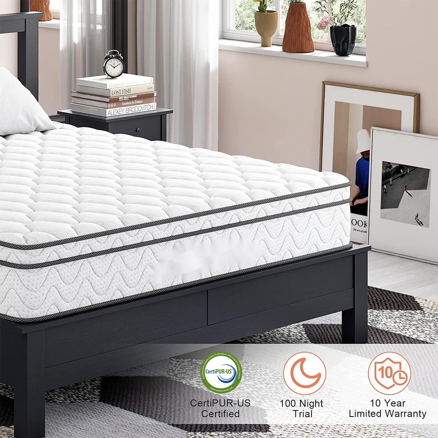 10in Hybrid Mattress, Twin