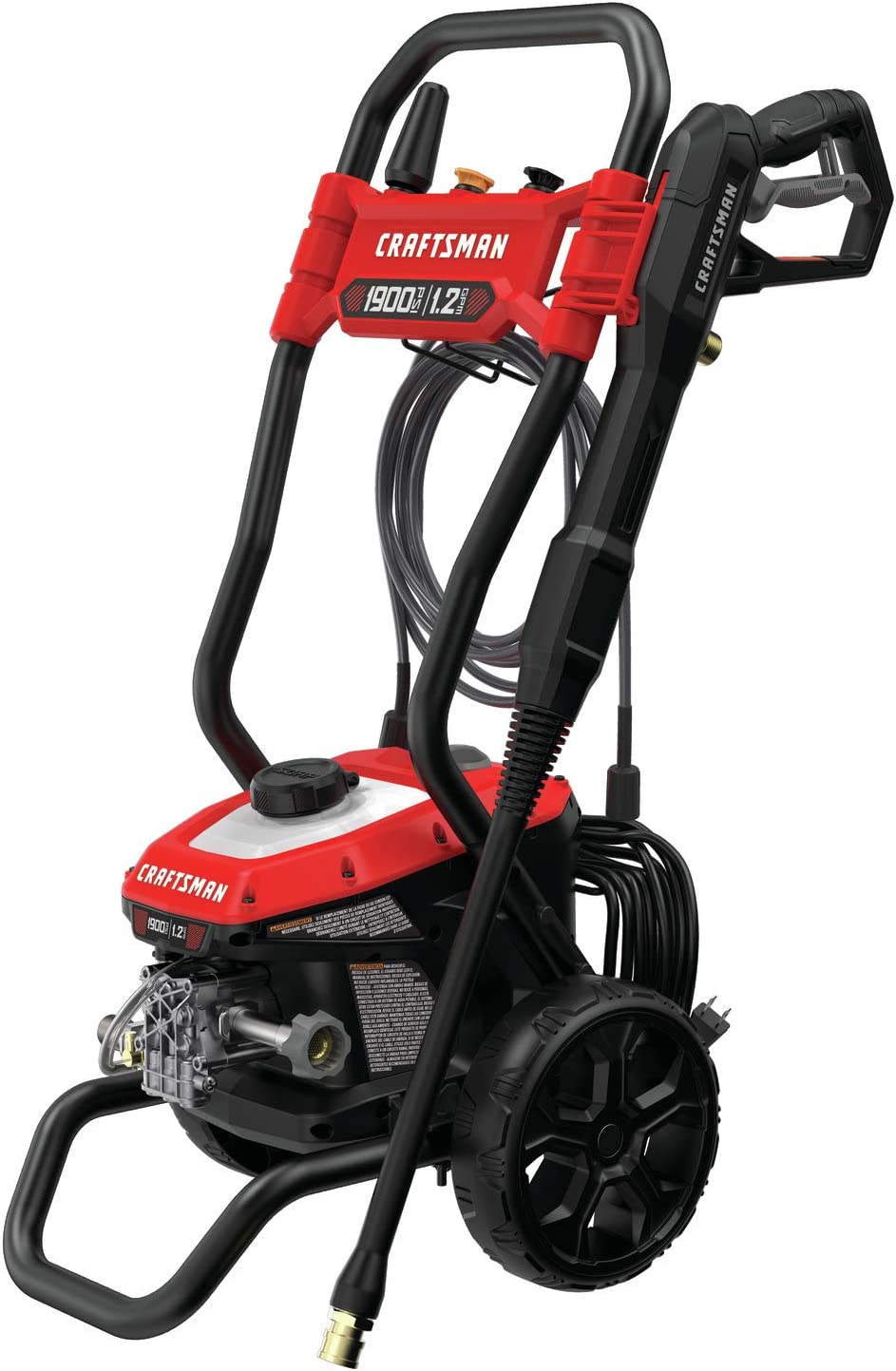 Electric Pressure Washer Cold Water, 1900 PSI