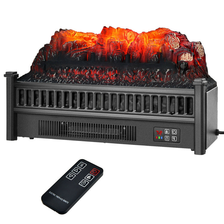 1400W Electric Fireplace Log Heater