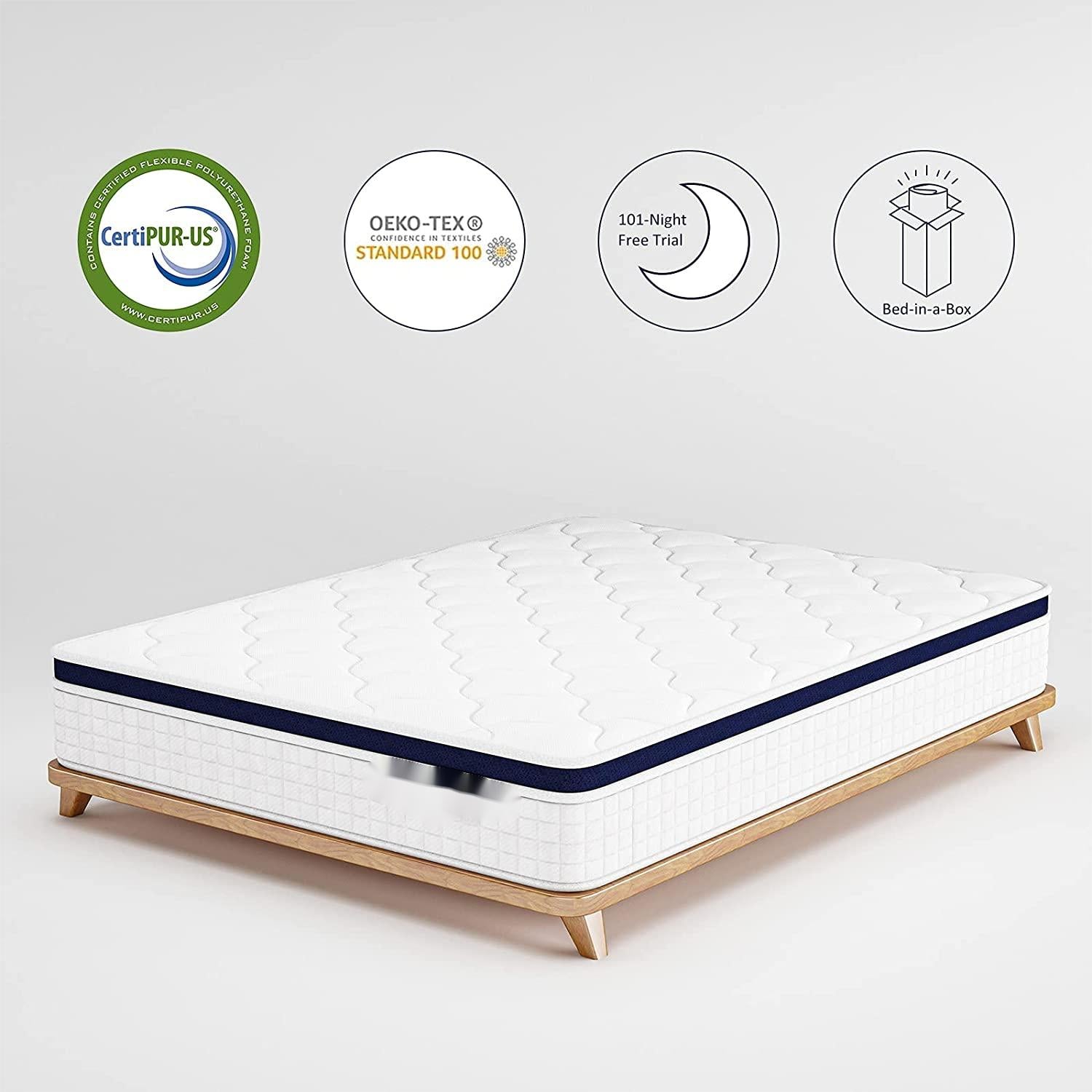 10in Hybrid Mattress, Full