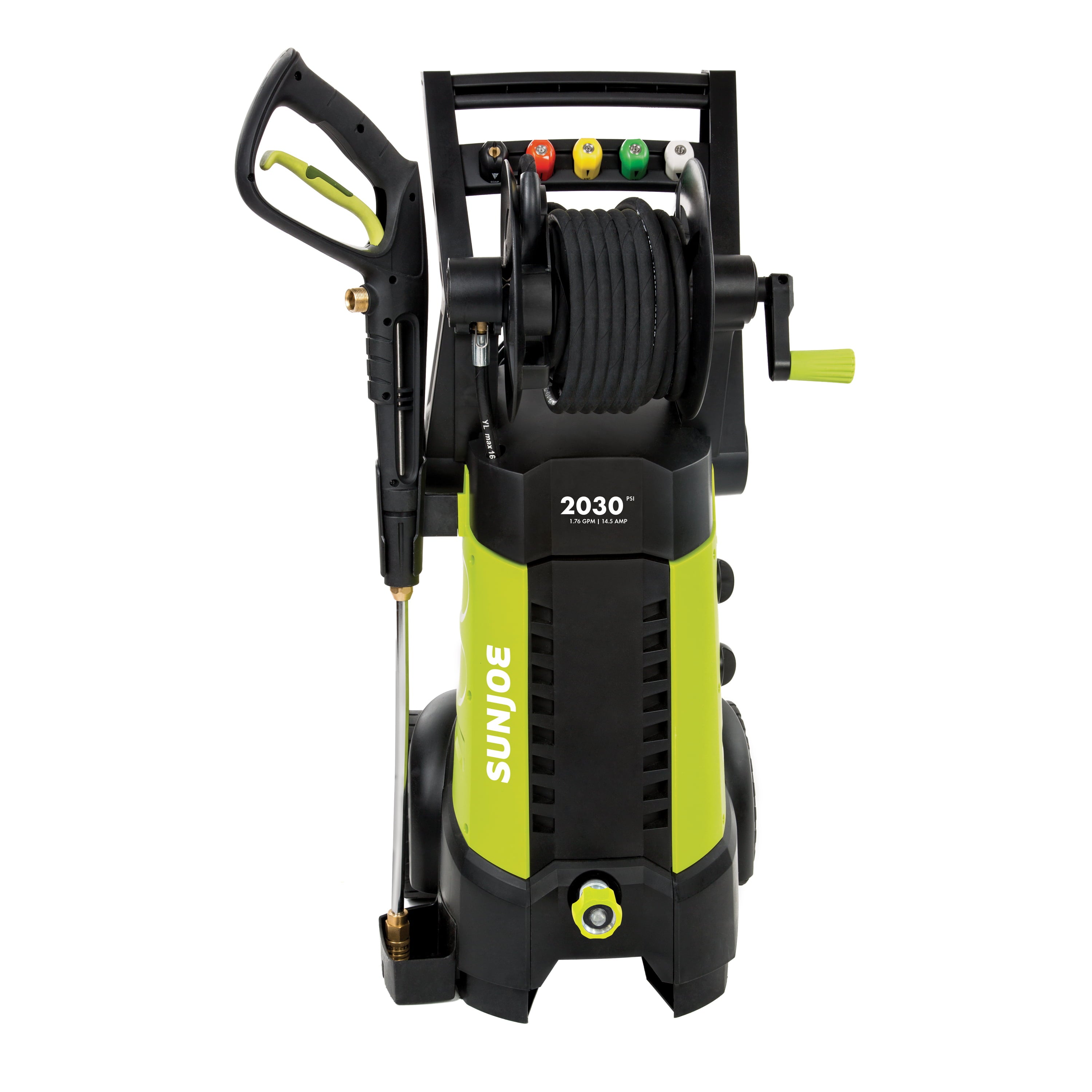 Electric Pressure Washer W/ Hose Reel, 14.5-Amp, 2030-PSI, 1.76-GPM