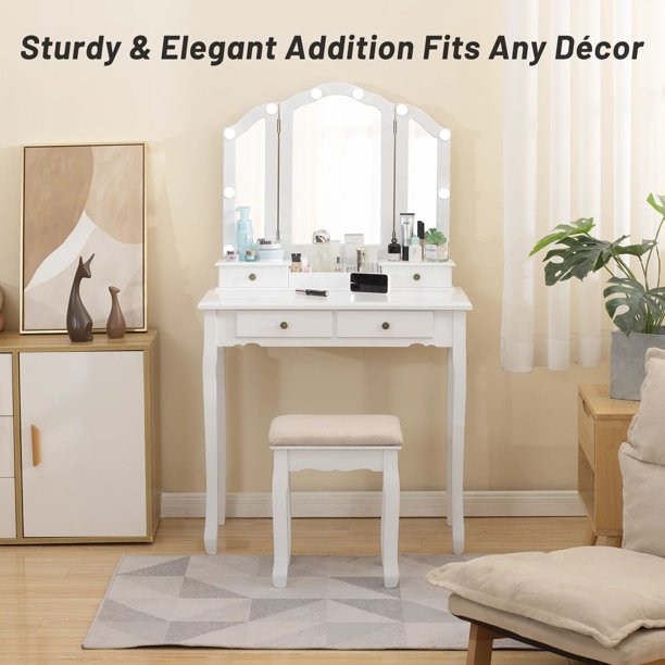 Vintage vanity set