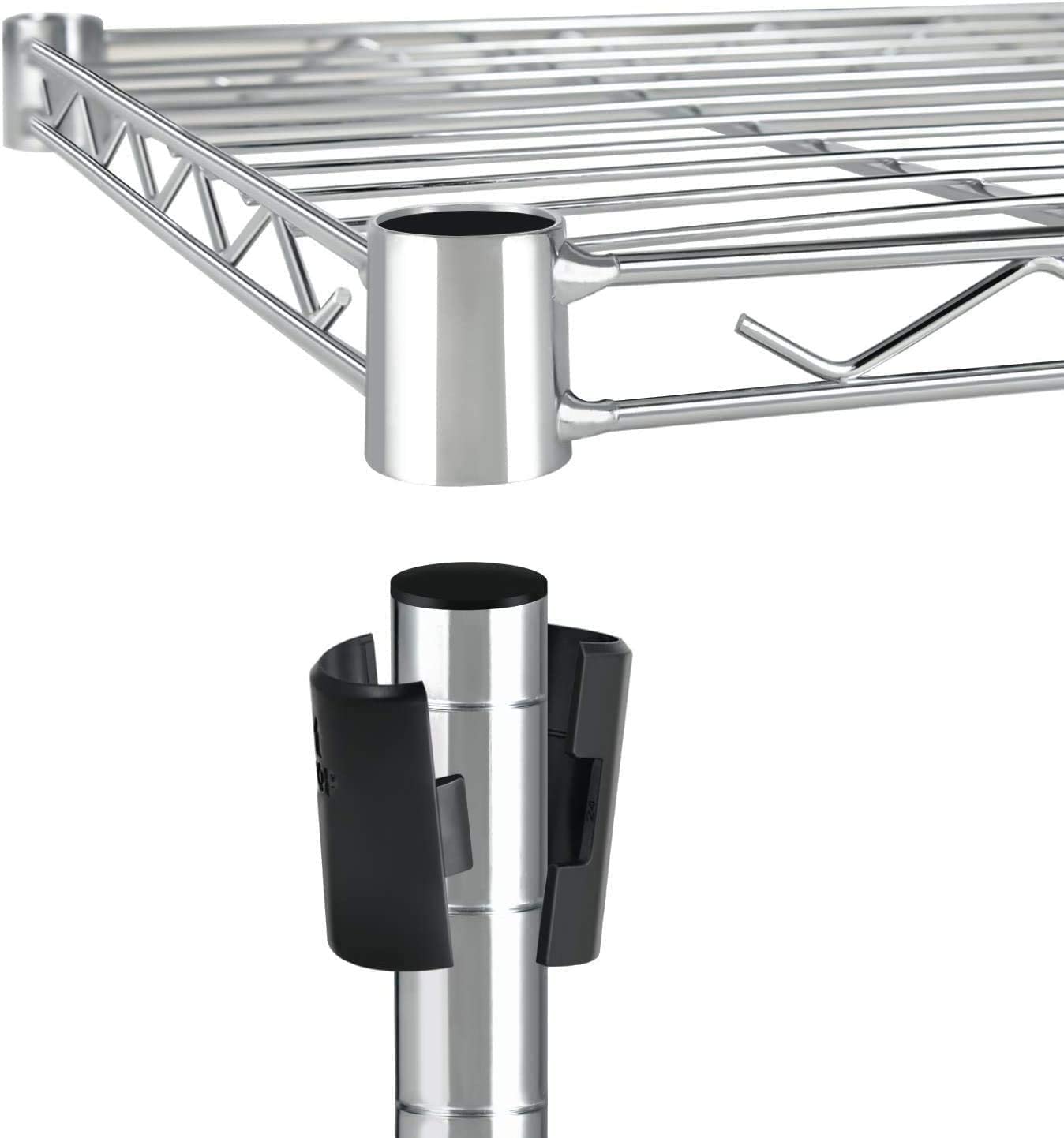 4 Tier Heavy Duty Storage Shelving Unit 35L x 18W x 61H inch