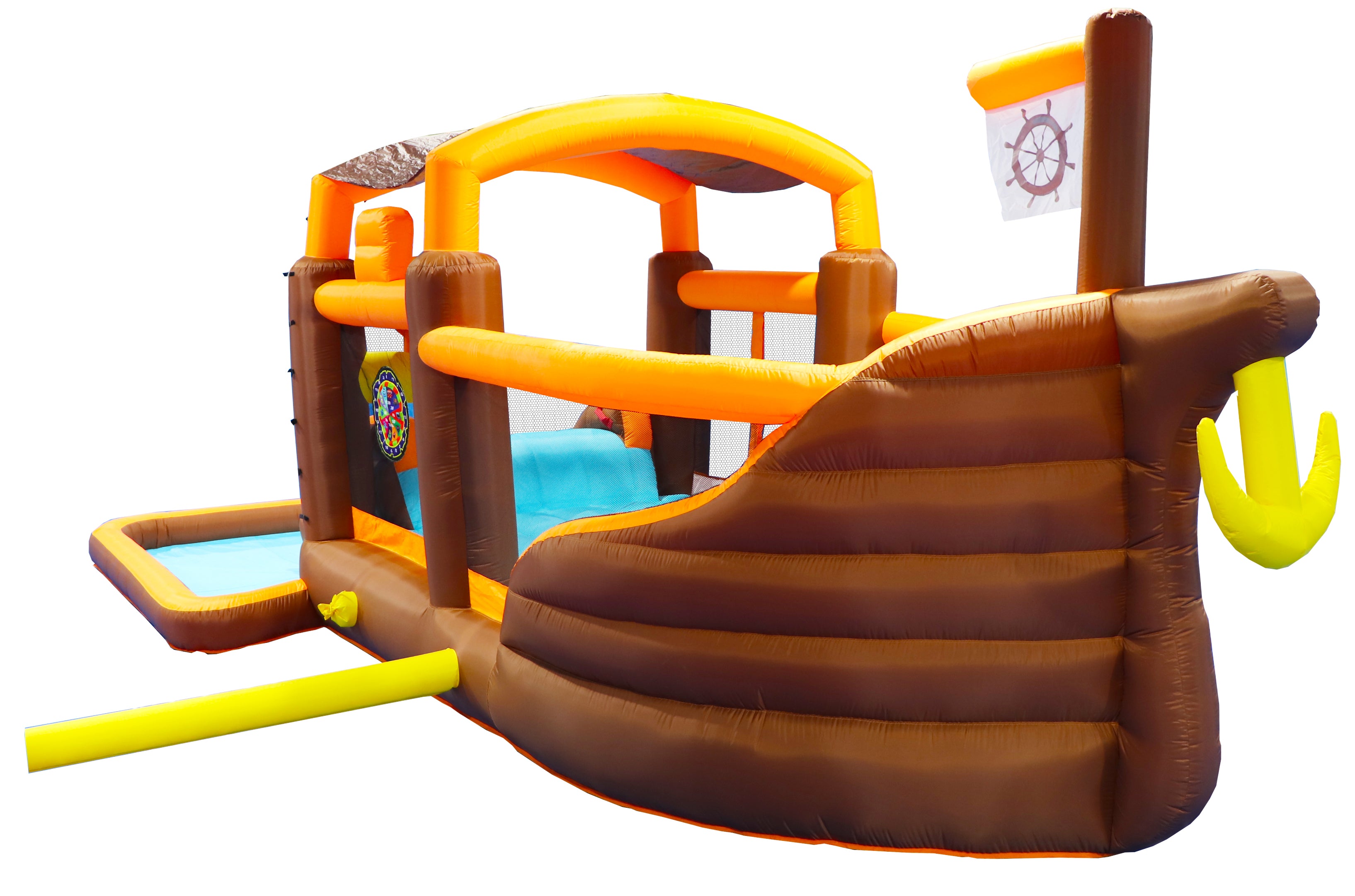 Inflatable Big Bounce House Playground Backyard Slide Water Park Bouncer