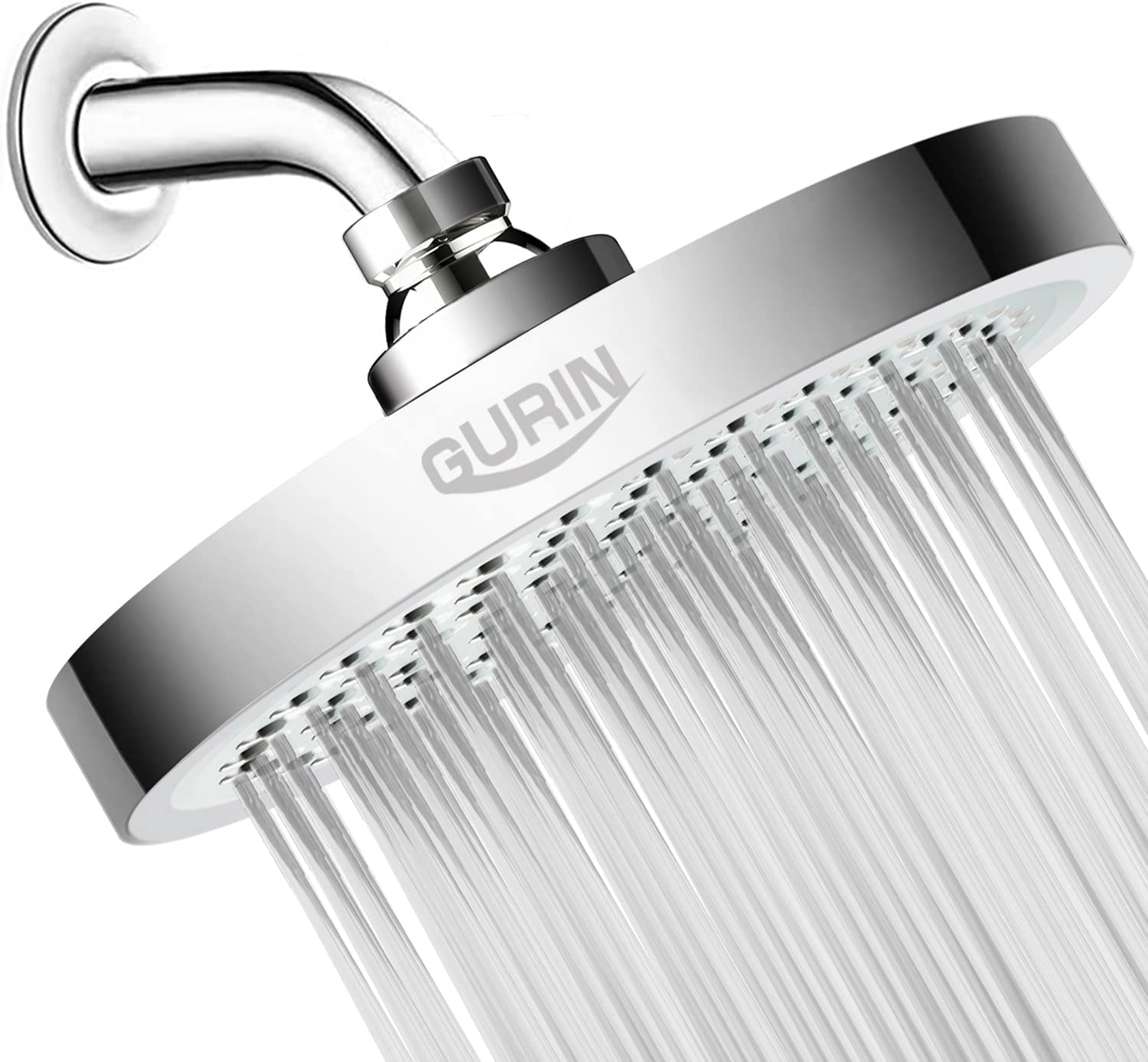 8in High Pressure Rainfall Shower Head