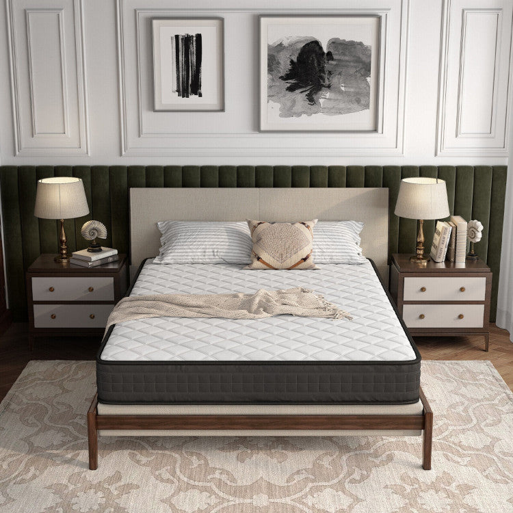 12 Inch Breathable Memory Foam Bed Mattress Medium Firm