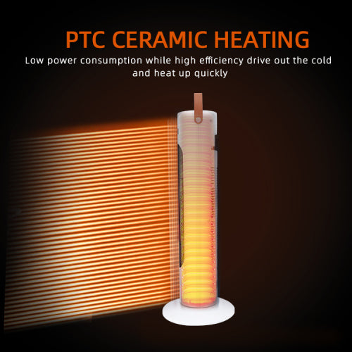 Electric Space Heater, 1500W Whole Room Tower Space Heater with Remote 4 Heat Modes Setting, Overheating Protection
