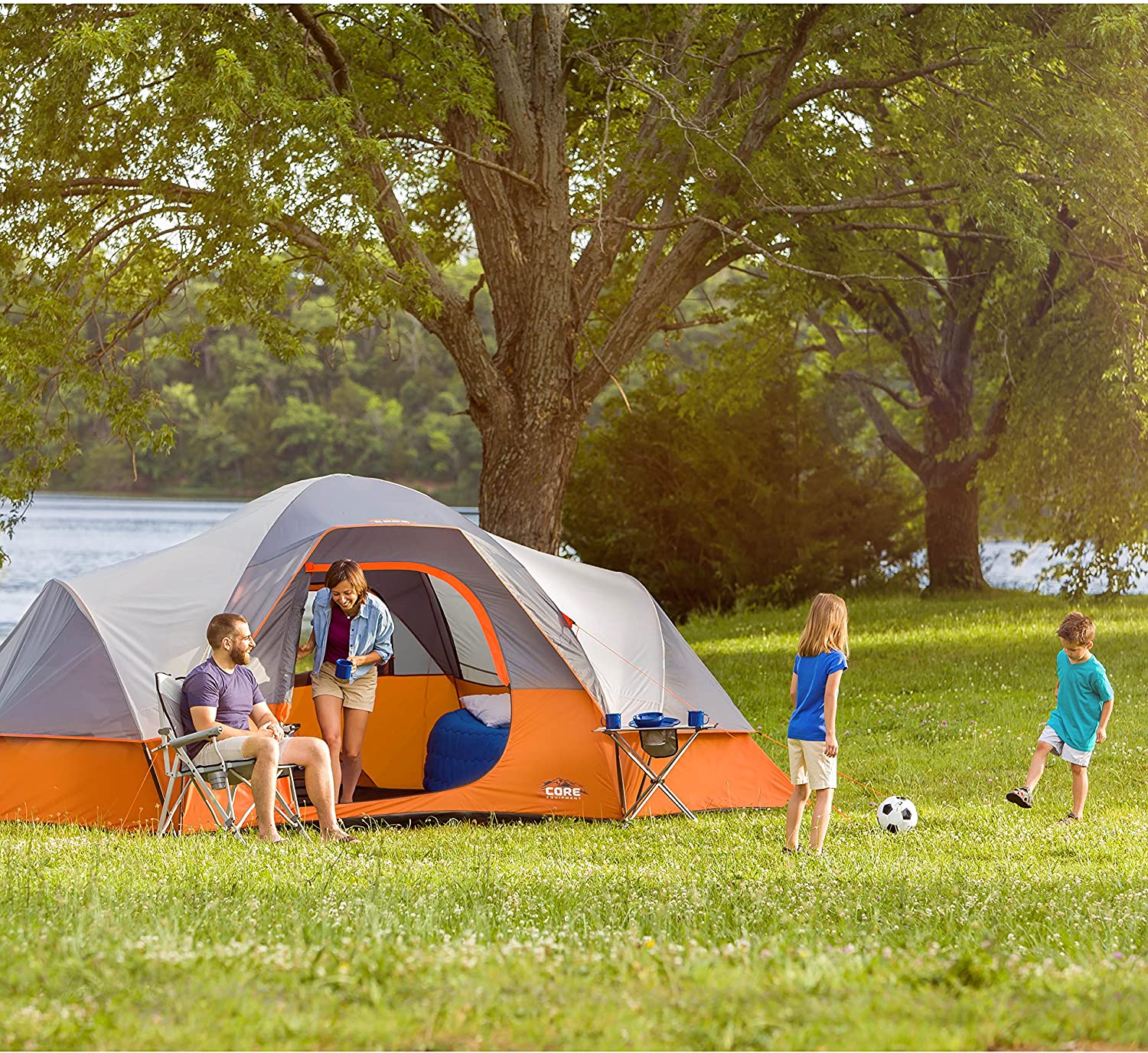 Tents for Family Camping Hiking and Backpacking 4 Person