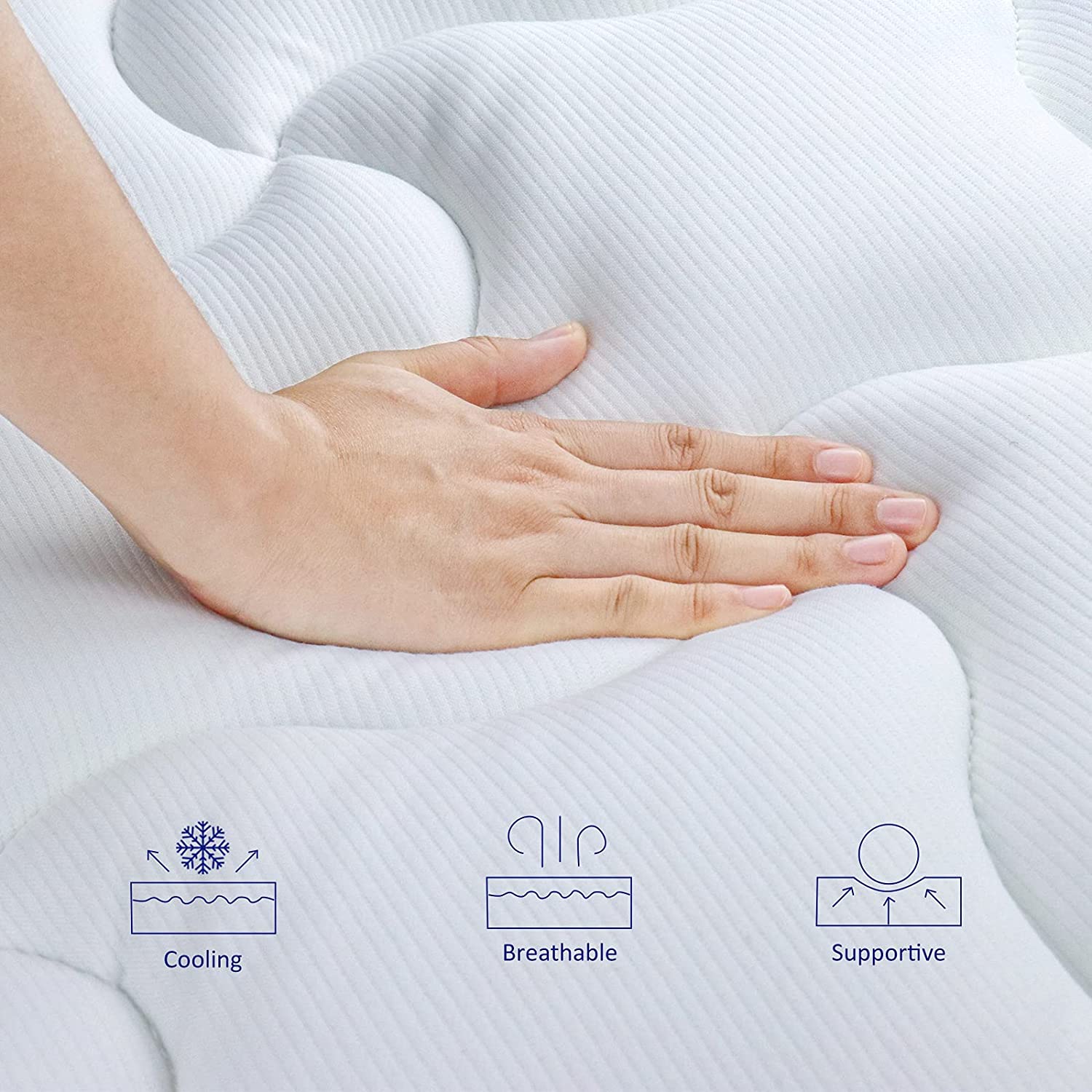 10in Hybrid Mattress, Queen