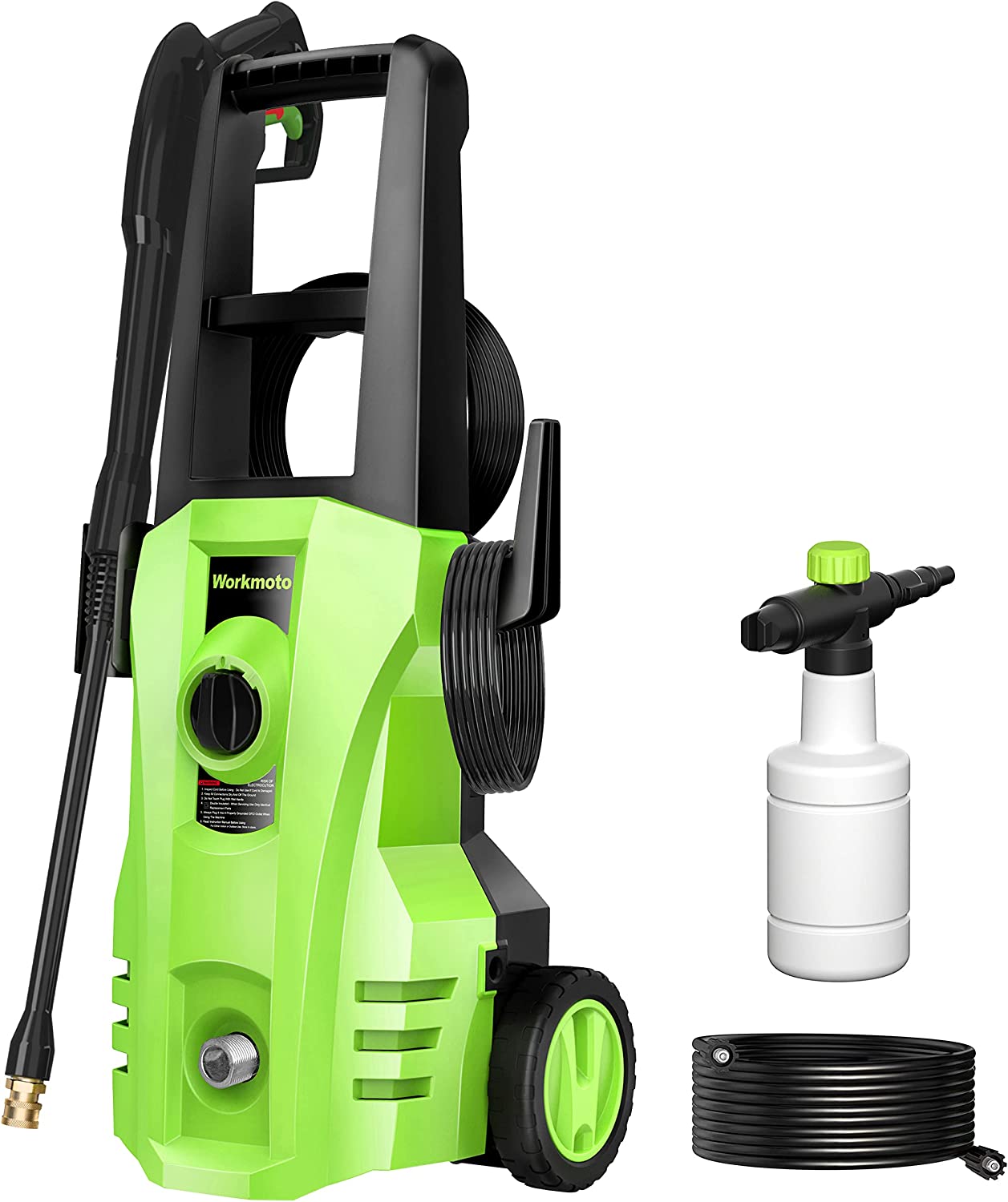 Electric Pressure Washer, Power Washer with Foam Cannon