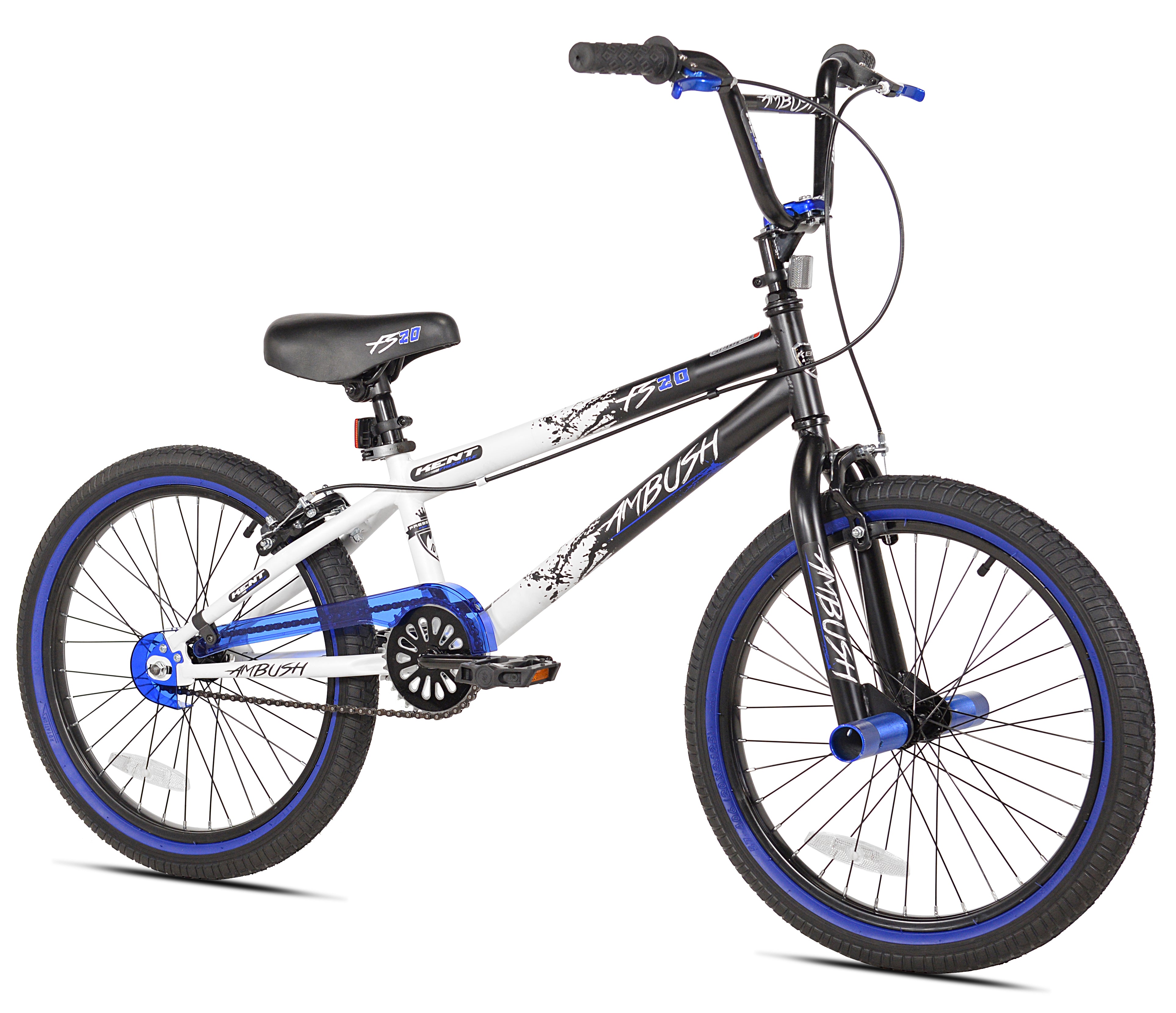 Ambush BMX Bike, Black/Blue
