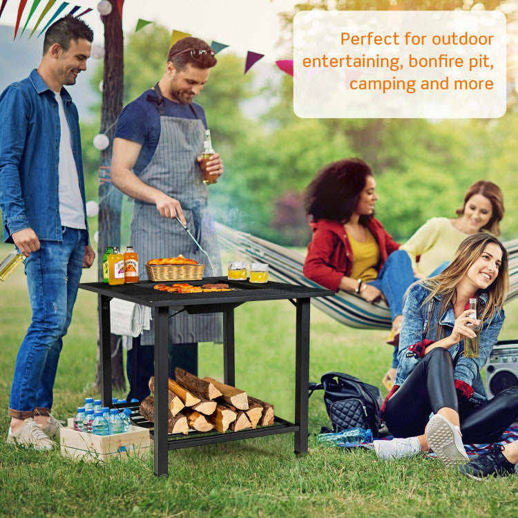 31 Inch Outdoor Fire Pit Dining Table