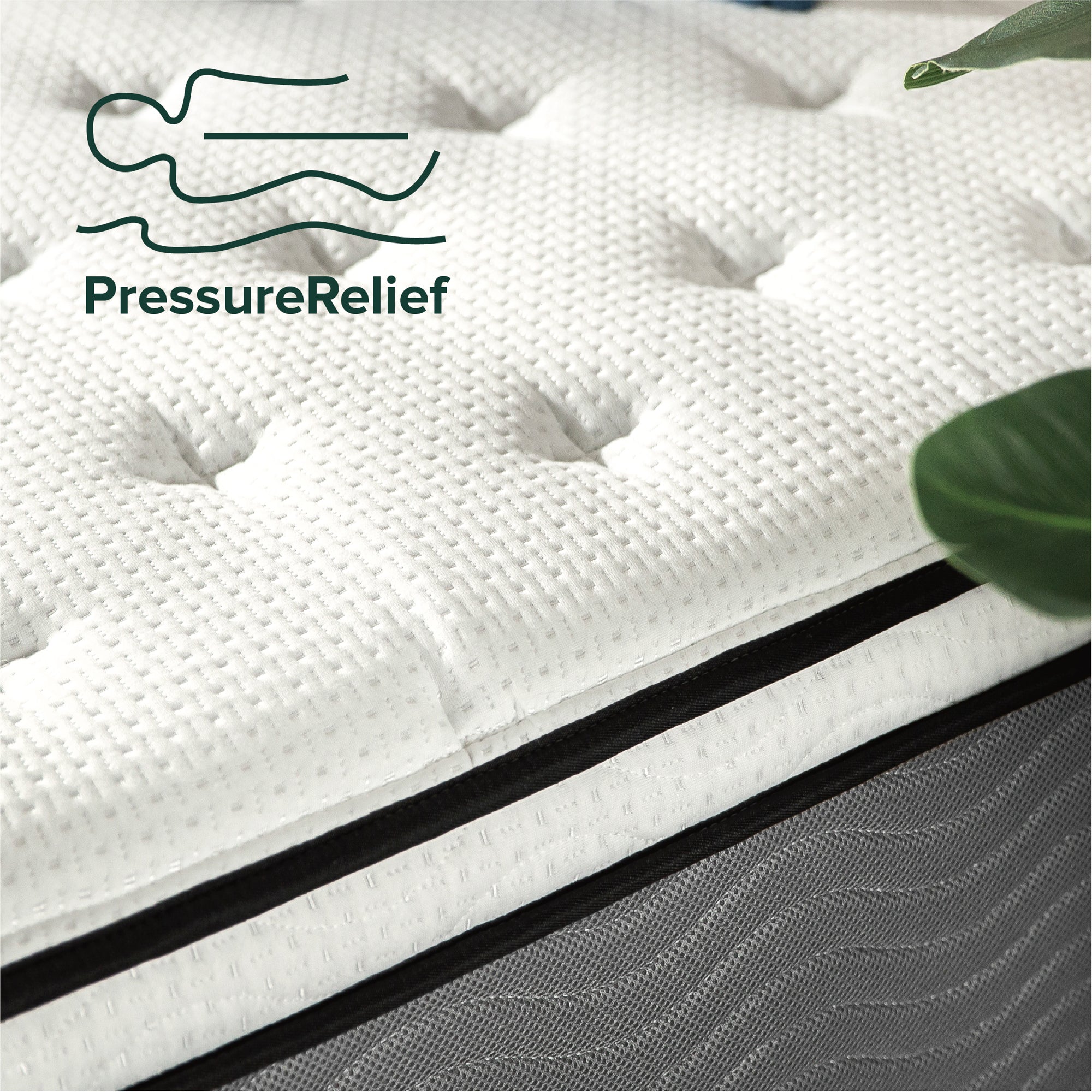Hybrid of Cooling Gel Memory Foam and Pocket Spring Mattress, Full