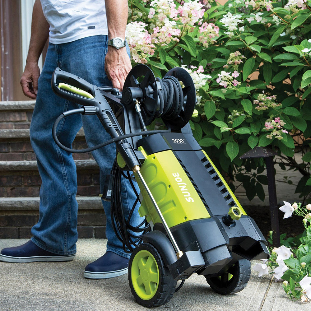 Electric Pressure Washer W/ Hose Reel, 14.5-Amp, 2030-PSI, 1.76-GPM