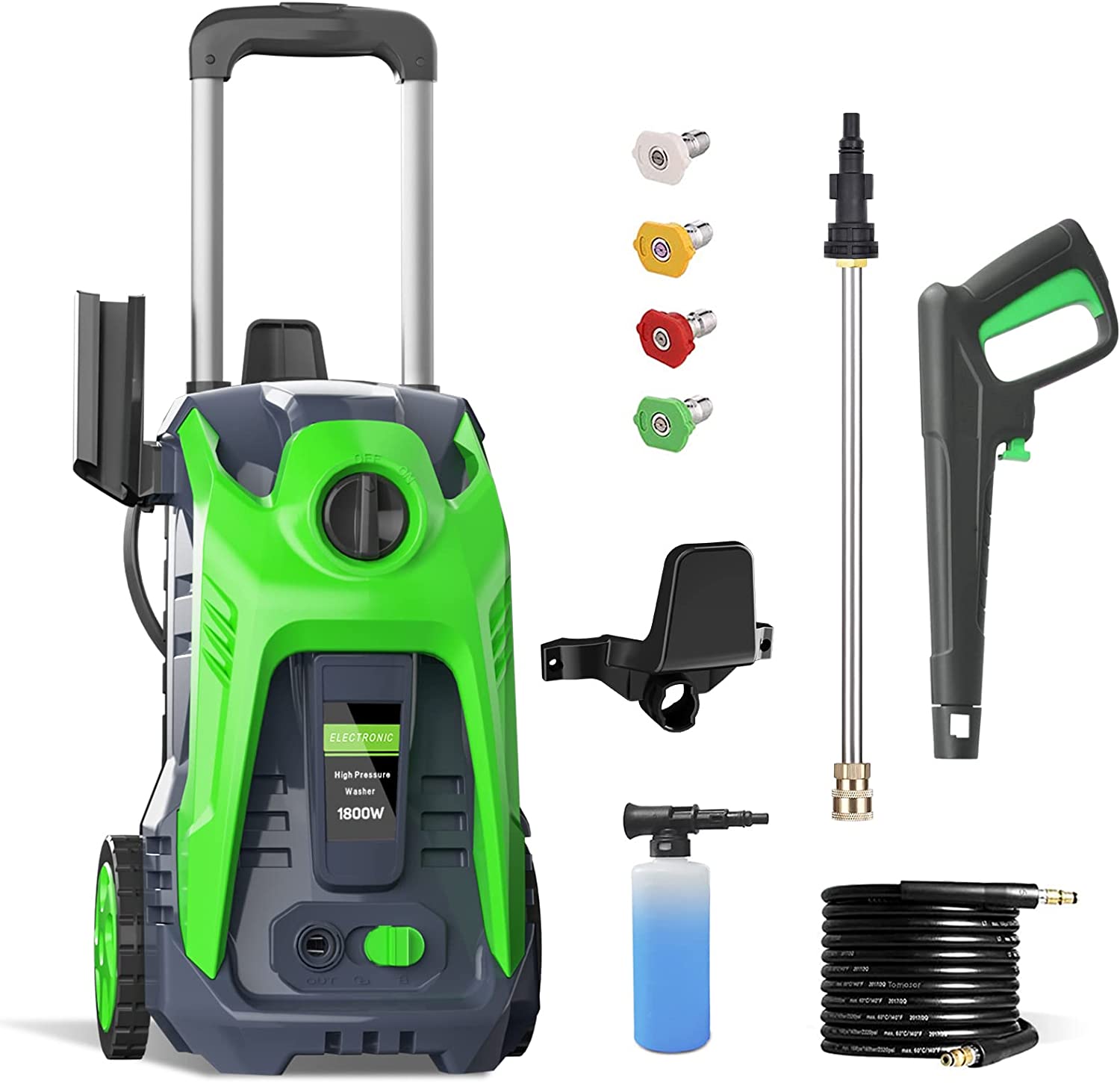 Electric Pressure Washer 3500 PSI Power Washers Electric Powered 2.6 GPM