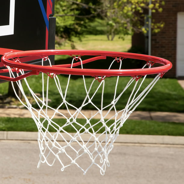 44 in. Portable Basketball System Hoop with Polyethylene Backboard