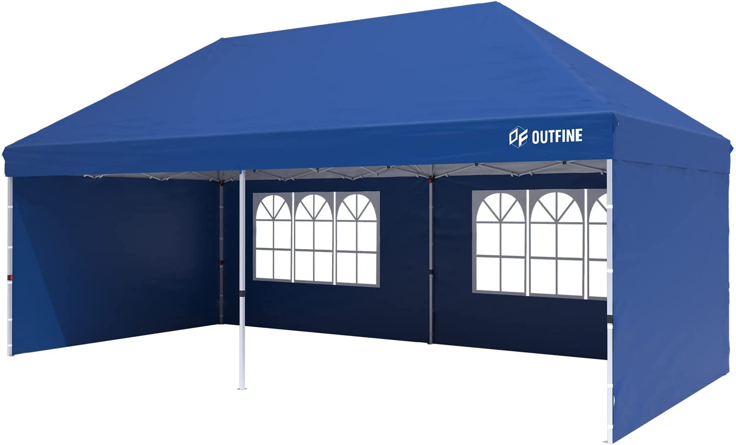 Party Tent 10x20 Patio Canopy Shelter with 3 Removable Side Walls