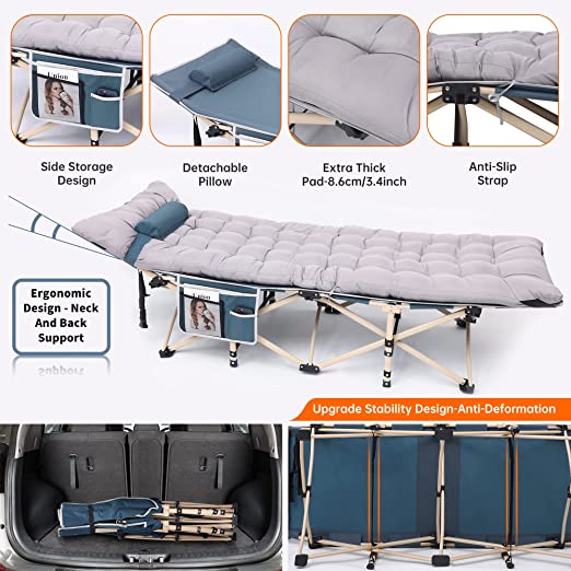Camping Folding Cot Portable Folding Bed