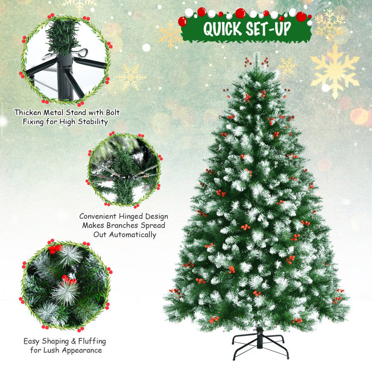 Artificial PVC Christmas Tree with Branch Tips