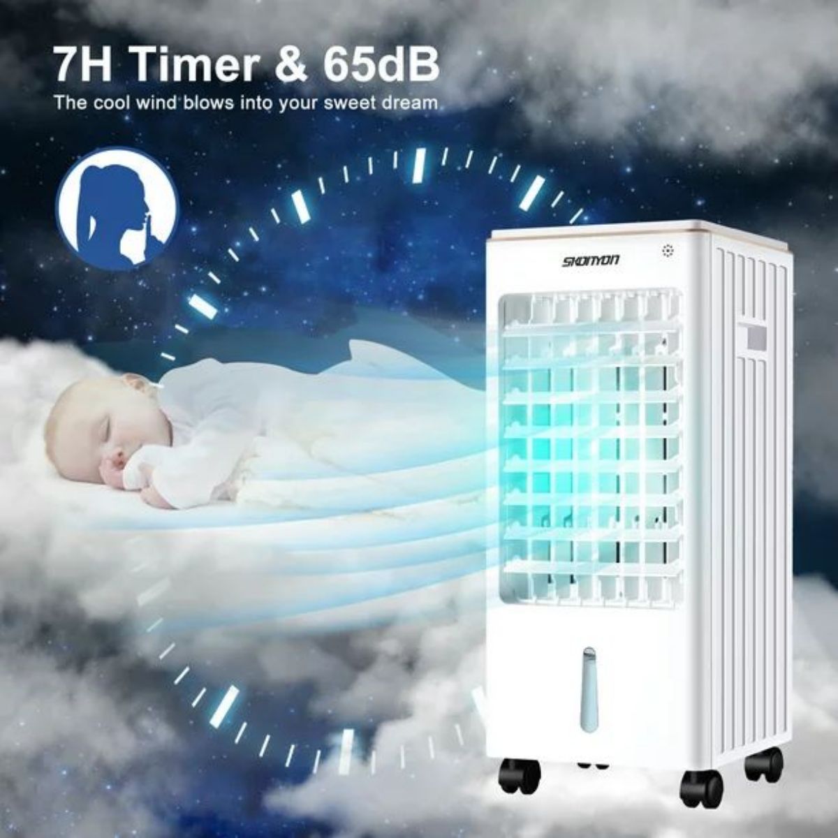 Evaporative Air Cooler Fan